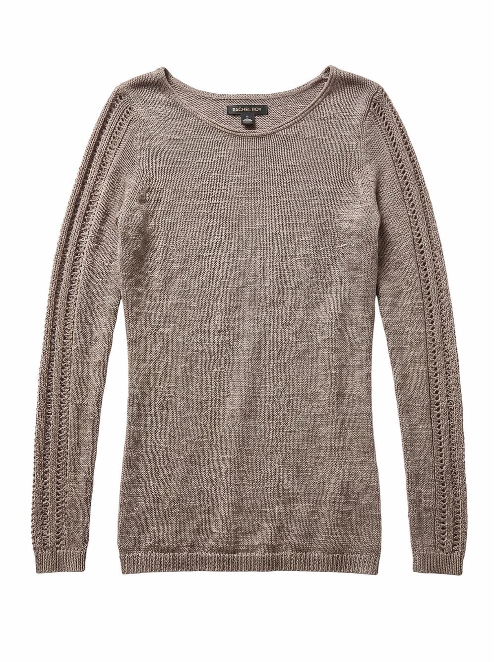 Rachel Zoe Woven Knit Sweater